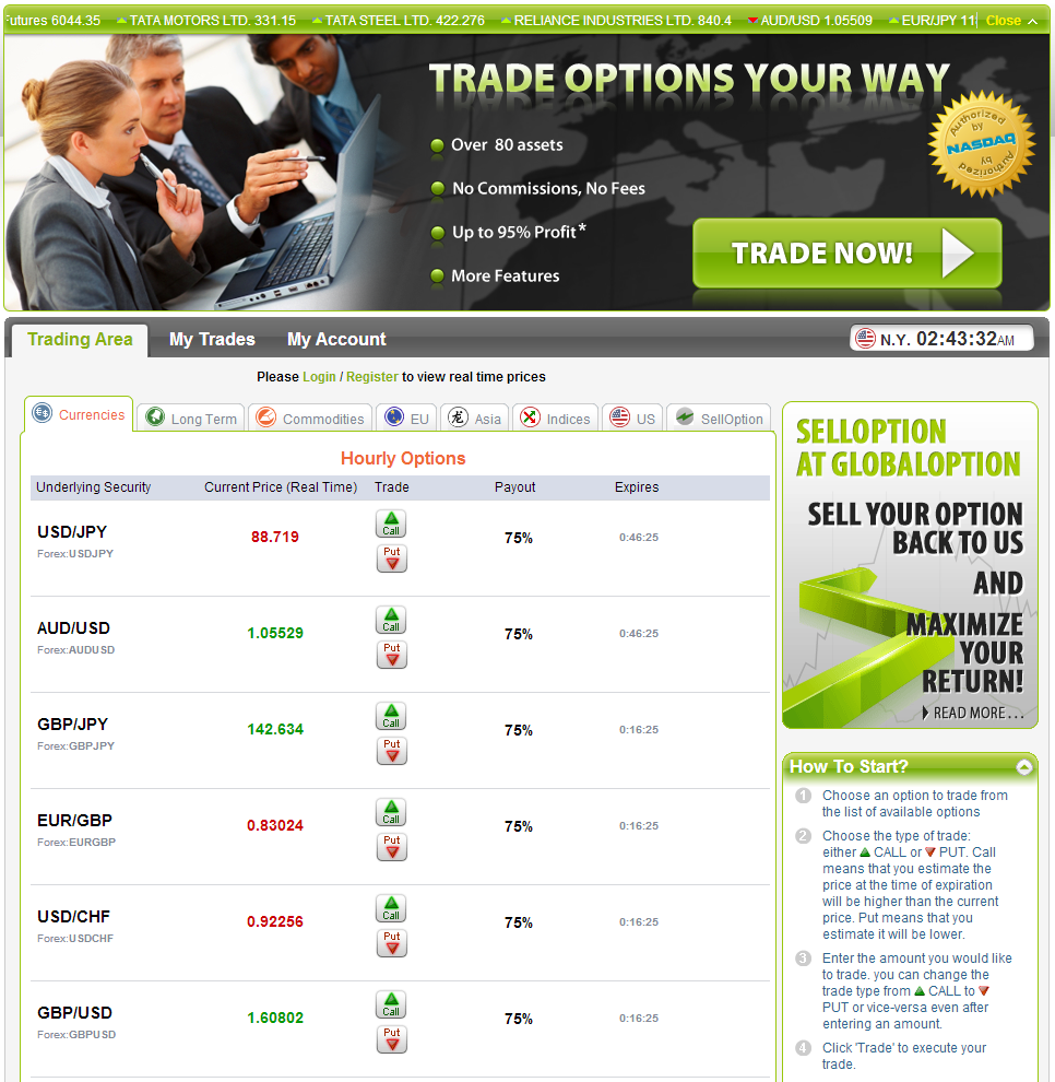 Binary option download